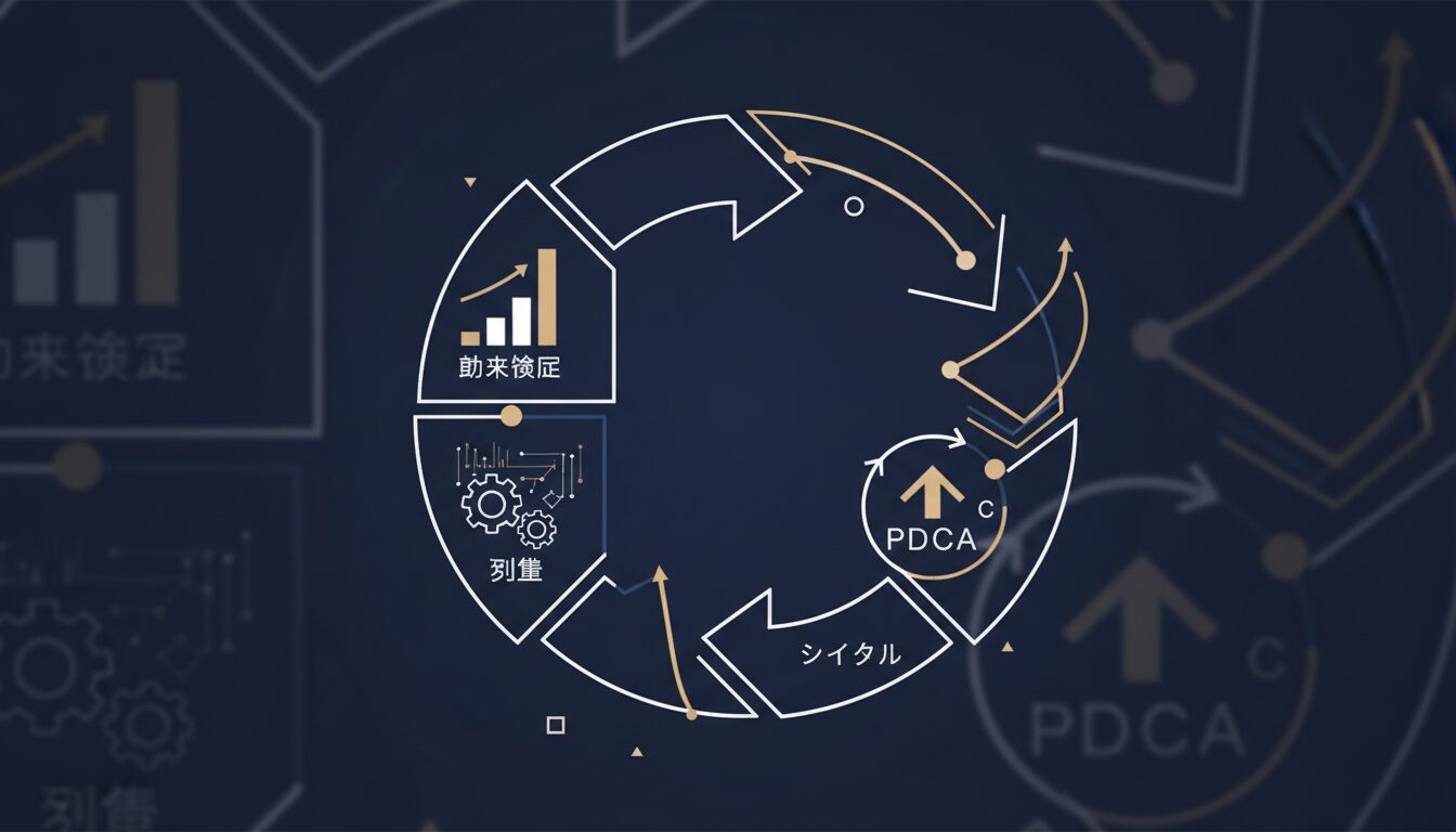 効果測定と改善のPDCAサイクル