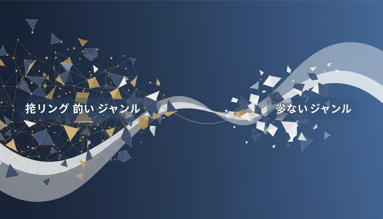 被リンク 多い ジャンル 少ない ジャンルとは？基礎知識を押さえよう