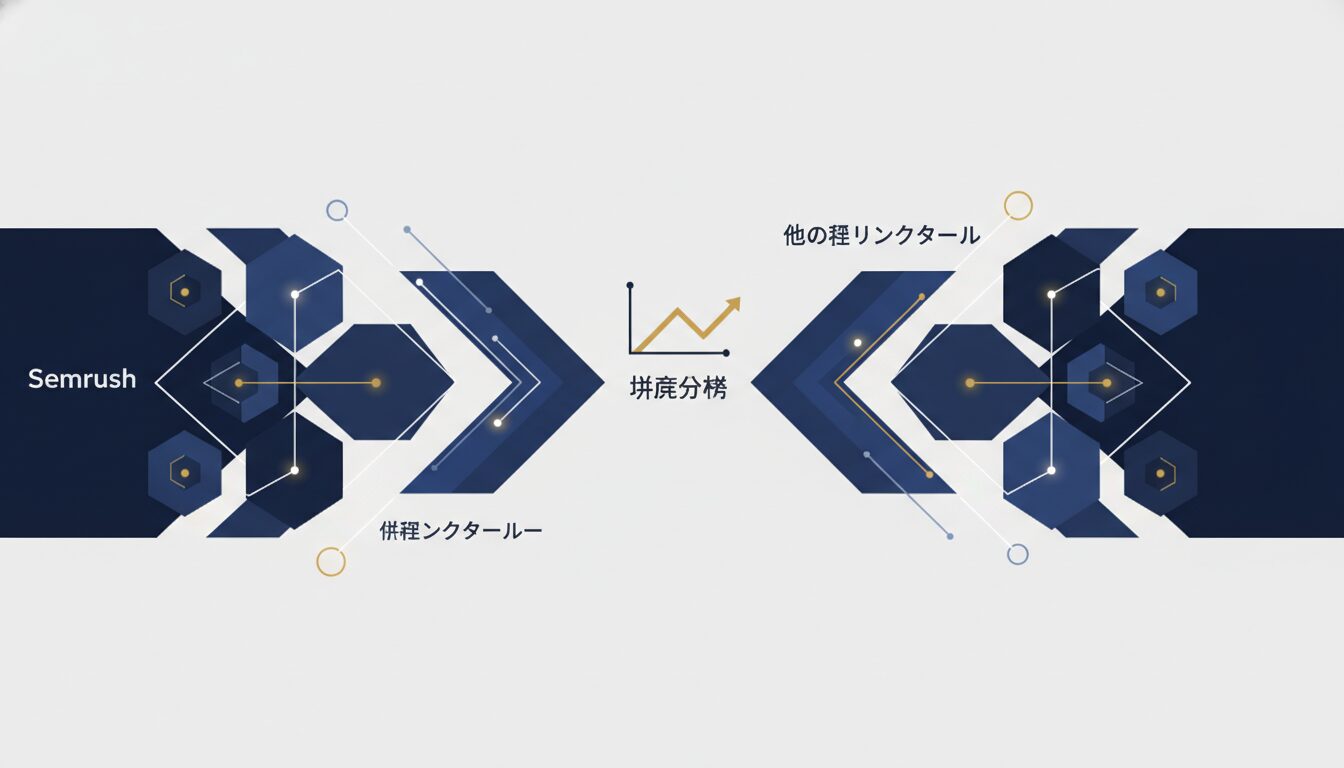 Semrushと他の被リンクツールとの比較分析